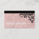 Search for element business cards Black