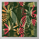 Search for tropical leaves posters Pattern
