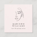 Search for skincare business cards Pink
