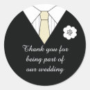 Search for suite wedding stickers Thank you