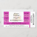 Search for movie theatre party invitations Admission ticket