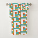 Search for funky bath towels Orange