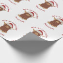 Search for cow christmas wrapping paper Highland