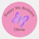 Search for purple butterfly stickers Kids