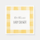 Search for gingham napkins Yellow