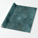 Search for night sky wrapping paper Green