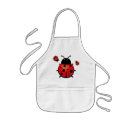Search for ladybirds aprons Red