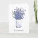 Search for forget me not cards In loving memory