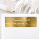Search for metallic return address labels Calligraphy