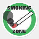 Search for smoking sign stickers Cigarette