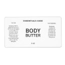 Search for cosmetics labels White