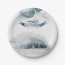 Search for winter wonderland plates Blue