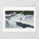 Search for skier postcards Lake