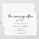 Search for morning wedding invitations Black and white