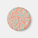 Search for stripes pattern magnets White
