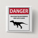 Search for dinosaur square badges Red