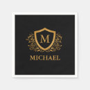 Search for monogrammed monogram initial letter napkins Minimalist