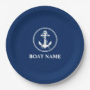 Search for anchor paper plates Boat