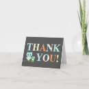 Search for owl thank you cards Boy