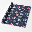 Search for unicorn holiday wrapping paper Santa