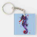 Search for colourful fish key rings Watercolor