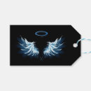 Search for angel wings gift tags Blue