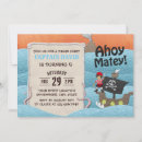 Search for pirate 5th birthday invitations Boy
