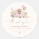 Search for pink bear stickers Bear baby shower