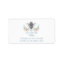 Search for bees rectangle stickers Apiary