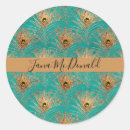 Search for elegant peacock stickers Feathers