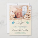 Search for birds 4x6 invitations Baby