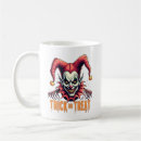Search for jester mugs Halloween