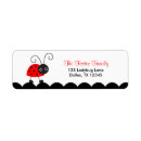 Search for cute ladybug return address labels Insect