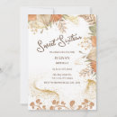 Search for bohemian sweet 16 invitations Botanical