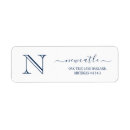 Search for home return address labels Blue