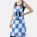Search for checkered aprons For her