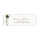 Search for feather return address labels Vintage