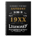 Search for 30th birthday notebooks Vintage