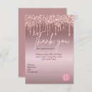 Search for glitter business thank you cards Minimalist