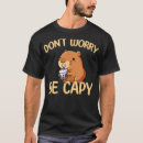 Search for cute capybara tshirts Fun
