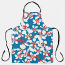 Search for white sakura aprons Pattern
