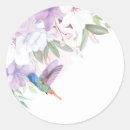 Search for watercolor hummingbird stickers Flowers