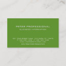 Search for apples business cards Green