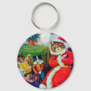 Search for sant key rings Christmas tree