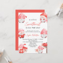 Search for gnome baby shower invitations Pink