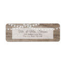 Search for rustic lights return address labels Thank you