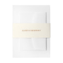 Search for invitation belly bands Classic