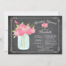 Search for mason jar bridal shower invitations Floral