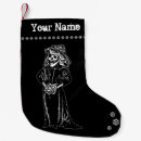 Search for goth christmas stockings Skull