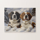 Search for st bernard puzzles Winter